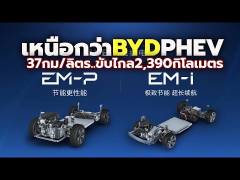 เหนือกว่า BYD PHEV เมื่อ Geely เปิดตัว EM-i (NordThor 2.0) กินน้ำมัน 37.45 กม/ลิตร ขับไกล 2,390 กม.