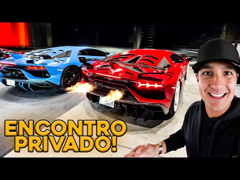 ENCONTRO DE CARRO NO CLUBE PRIVADO DOS BILIONÁRIOS NOS ESTADOS UNIDOS