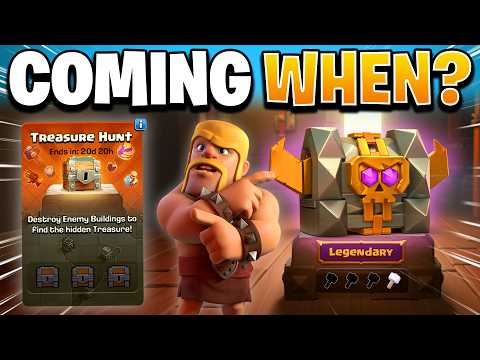 When will the NEW Treasure Hunt Event Come in Clash of Clans!