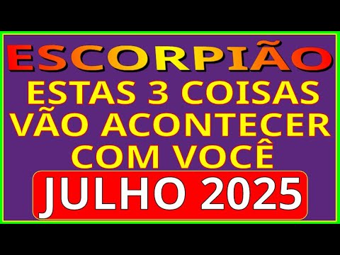 SIGNO ESCORPIÃO JULHO 2025 ♏ AGORA QUE VC NÃO PRECISA MAIS, ADIVINHA O Q ESTA PESSOA TÁ PLANEJANDO??