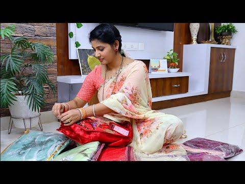 నెలరోజులు వెతికి మరీ తీసుకొన్న చీరలు?సంక్రాంతికి బడ్జెట్లో ఇలా ప్లాన్ చేయండి?Latest Saree Collection