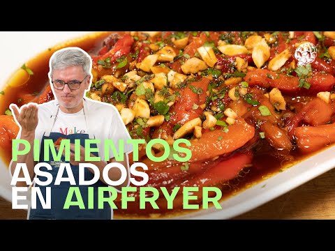 Pimientos asados caseros: la receta fácil para horno o freidora de aire | EL COMIDISTA