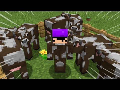 Tentando encontrar meu amigo disfarçado de vários mobs no minecraft