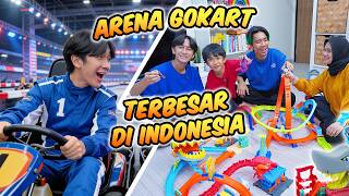 SEHARIAN Balapan Bareng Keluarga Ziyan : Balapan di Arena Gokart VS Balapan di Rumah