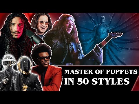 @metallica - Master of Puppets in 50 Styles
