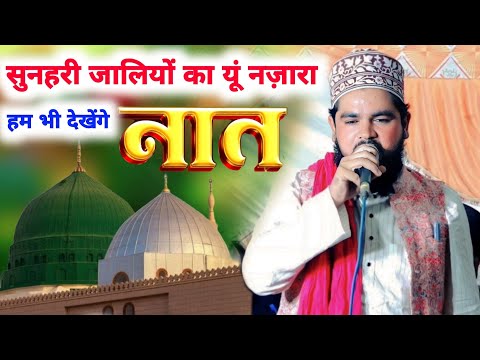 सुनहरी जालियों का यूं नज़ारा हम भी देखेंगे || Beautiful Latest Kalam | Javed Akhtar Rampuri Ki Naat,