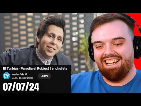 REACCIONANDO A EL TURBIUS｜PARODIA de Enchufe TV