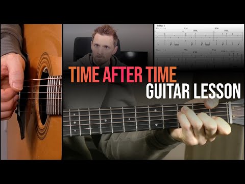 Time After Time / Cyndi Lauper (Fingerstyle Guitar Lesson)