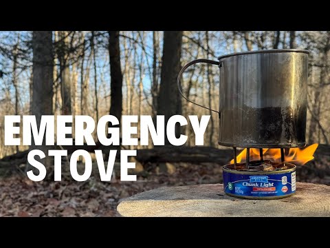 Create a Camp Stove Out of House Hold Items!