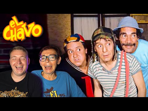 MAMA RUSA REACCIONA al СHАVО DЕL ОСНО por PRIMERA VEZ y MUERE de RISA 😂😂😂