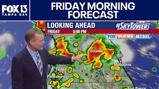 Tampa weather | Friday morning forecast