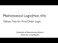 First-Order Logic Concepts