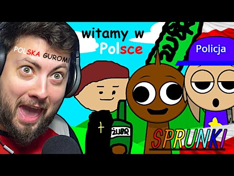 SPRUNKI PO POLSKU! *Polski Śmieszny mod do Sprunki!* 😆