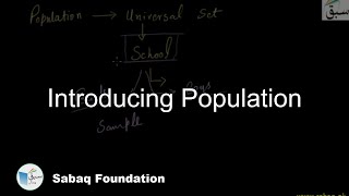Introducing Population