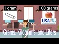 Exploring Grams, Kilograms, and Liters