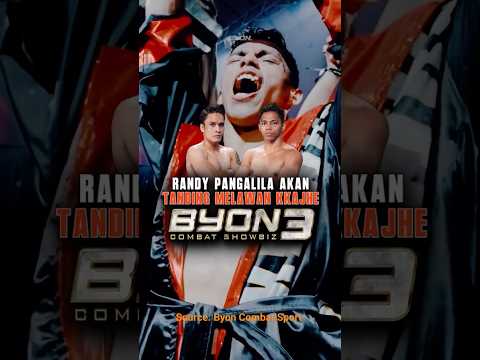 Randi Pangalila Vs KKAJHE #kickboxing #Byon