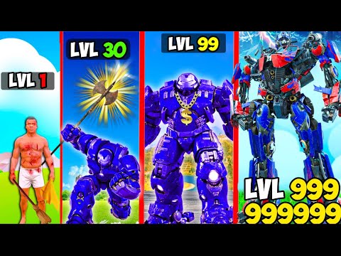 FRANKLIN Upgrading TO THE STRONGEST HULKBUSTER in GTA 5 | GTA5 AVENGERS