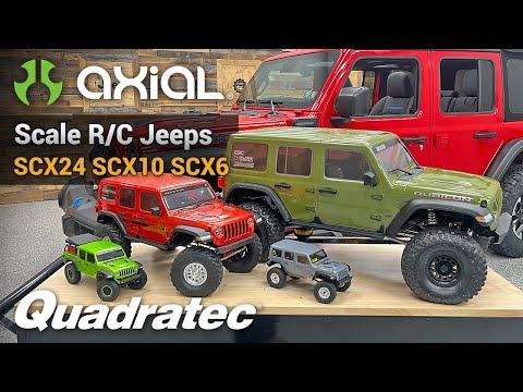 Which Axial R/C Rock Crawler is Right For You? Check Out the SCX24, SCX10 & SCX6