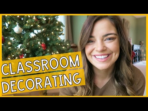 DECORATING MY CLASSROOM FOR WINTER! | Vlogmas #3