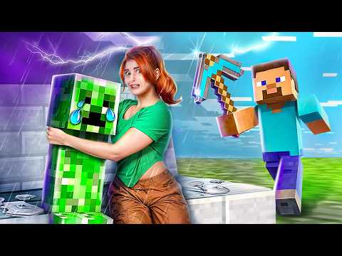 Новый Minecraft в реальной жизни! Как сбежать из тюрьмы! Выжить в Minecraft челлендж!