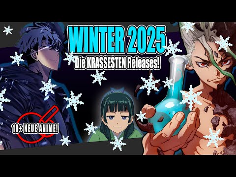 Die WICHTIGSTEN Anime für Winter 2025! ⏱️ 1 Anime in 1 Minute ⏱️