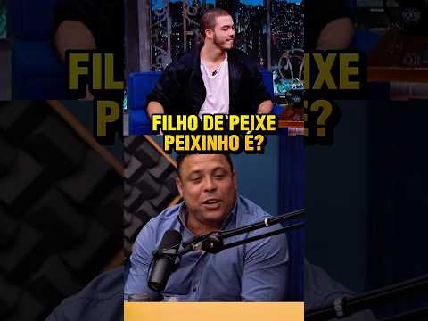 Filho de Ronaldo joga igual ao pai