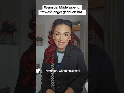 Wenn der Mädelsabend "etwas" länger gedauert hat...🙈🤭🤣 #ankeengelke #ladykracher #shortvideo #comedy