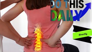 الحركات المفضلة للعمود الفقري | تقليل الضغط على الفقرات القطنية وتحسين مرونتكِ اليومية 