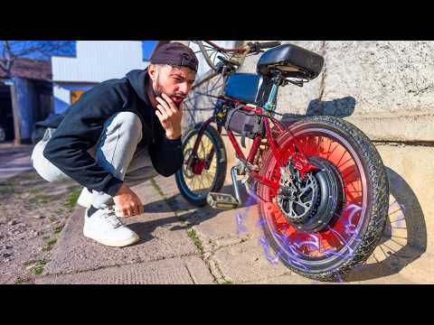 BRUTÁLIS MOTOR az E-BMX-ben