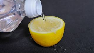 Sipala sam sirće u limun i zamrzla ga – evo šta se desilo! 🍋❄️