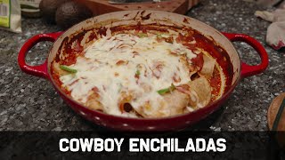 Deadly Delicious Cowboy Elk Enchiladas
