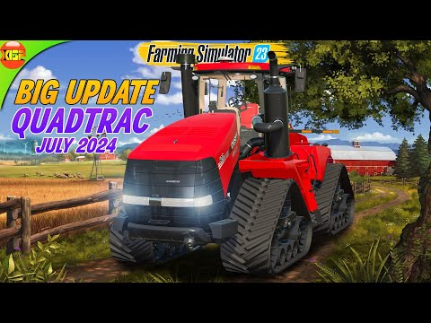 Case IH Quadtrac And More! New Update of Farming Simulator 23 is here