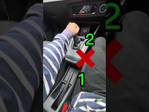 Belajar mobil - Oper tuas transmisi kemudian turunkan rem tangan/handbrake - training car