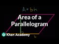 Exploring the Area of Parallelograms