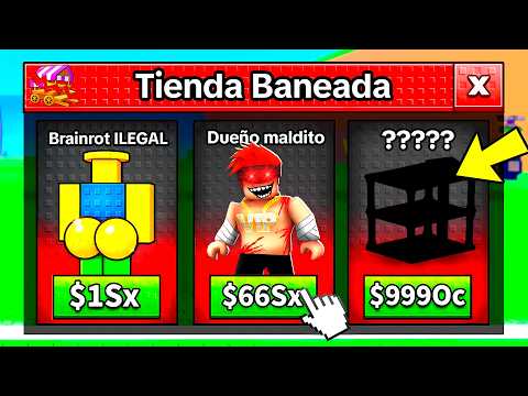 Tsunami Brainrot pero, tengo una TIENDA BANEADA?!