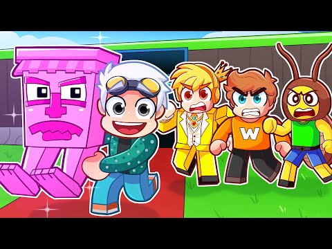 ¡LE ROBÉ los BRAINROT a LOS MEJORES YOUTUBERS de STEAL A BRAINROT! 💸😈