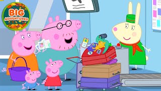 Peppa Pig’s GIANT Airport Adventure! ✈️ Peppa & George: Jetting Off on Holiday | Tales | 18 Minutes