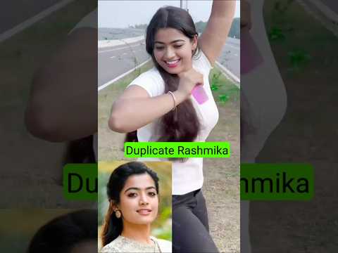 Duplicate Rashmika #shorts #viralvideo #shortfeed #bollywood #india #hindi