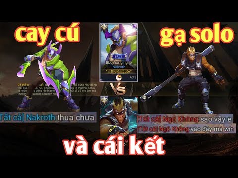 Liên Quân Mobile _ Trẻ Trâu Cay Cú Gạ Solo Bằng Được | Anh Hảo Chấp Nhận Đại Chiến Và Cái Kết