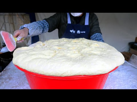 달인의 현란한 손기술! 놀라운 속도로 만드는 꽈배기 달인 몰아보기! / Donut Master Makes Amazing Speed / Korean street food
