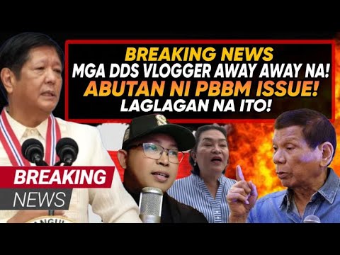 HETO NA MARCOS JR NAG BALIKTARAN NA MGA DDS VLOOGER NI DUTZ ABUTAN ISSUE BUWAGIN NATIN YAN