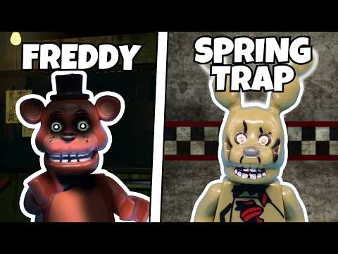 I made Five Nights at Freddy's 3 in LEGO..