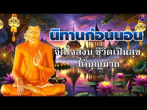 ธรรมะก่อนนอน🍁ความแน่นอนของชีวิต  ได้บุญมาก จิตใจสงบ☘️พระพุทธศาสนาอยู่ในใจ