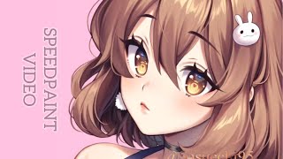 【SpeedPaint】Animated icon of my Persona/Vtuber