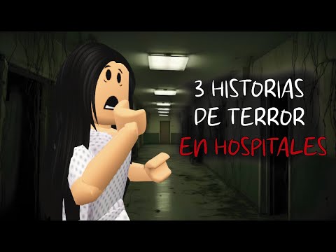 3 Historias de TERROR en Hospitales | Recreadas en Roblox | #roblox #horrorstories