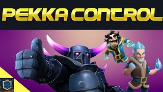 OP PEKKA CONTROL DECK | Clash Royale | Everything Royale Episode 19 Pekka Electro Wizard Ice Wizard