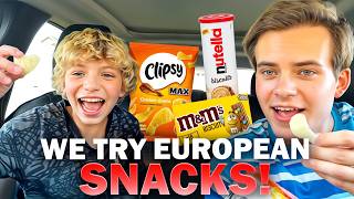 Nick and Francis Try Crazy Snacks!