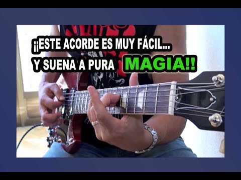 APRENDE EL ACORDE QUE VALE PARA TODO Y SE TOCA CON SÓLO DOS DEDOS (Rock and roll,baladas etc..)!!