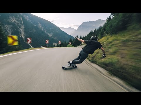 Racing Down the Austrian Alps