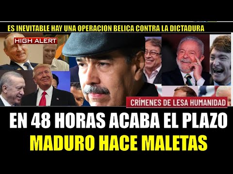 URGENTE!! En 48 horas termina el plazo de MADURO para salir de MIRAFLORES 3 NOV